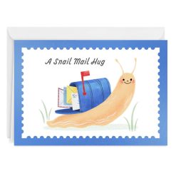 Hallmark - Snail Mail Hug Custom Thinking of You Card