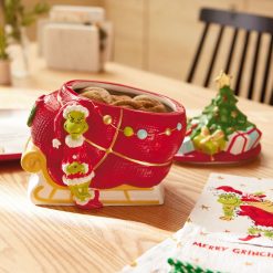 Alternative view of Hallmark - Dr. Seuss's How the Grinch Stole Christmas! Grinch Cookie Jar With Sound