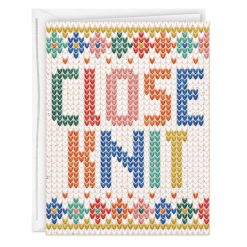Hallmark - Close Knit That's Us Card