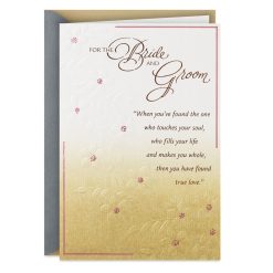 Hallmark - When You've Found True Love Wedding Card