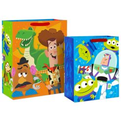 Hallmark - Disney/Pixar Toy Story Woody and Buzz 2-Pack Assorted Gift Bags