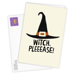 Alternative view of Hallmark - Witch Please Funny Custom Halloween Card