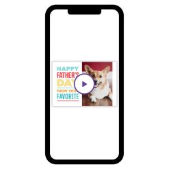 Hallmark - Bright Type Fatherés Day eCard