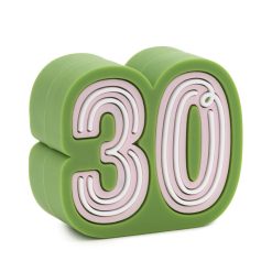 Hallmark - Charmers 30th Birthday Silicone Charm
