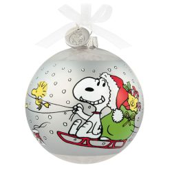 Hallmark - Peanuts 75th Anniversary Special Edition Glass Ornament