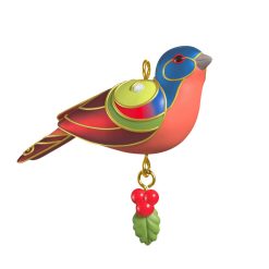 Hallmark - Mini Painted Bunting Ornament, 0.75