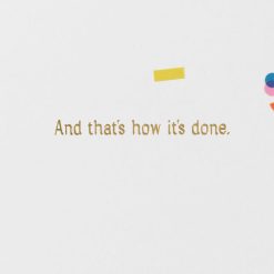 Alternative view of Hallmark - That's How It's Done Congratulations Card