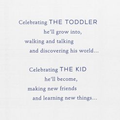 Alternative view of Hallmark - Celebrating Your New Little Man New Baby Boy Card