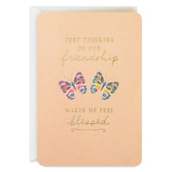 Hallmark - You Make Me Feel So Blessed Friendship Card