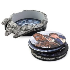 Hallmark - Star Wars Coasters in Sculpted Millennium Falcon Holder