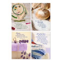 Hallmark - Craft-Inspired Assorted Religious Get Well Cards, Box of 12