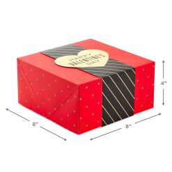 Alternative view of Hallmark - 8" Square Happy Valentine's Day 2-Pack Gift Boxes