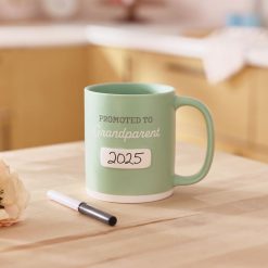 Alternative view of Hallmark - Promoted to Grandparent Personalizable Mug With Marker, 13.5 oz.