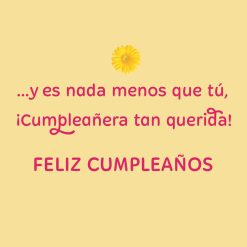 Alternative view of Hallmark - Sweet in Every Way Spanish-Language Birthday Card for Girl