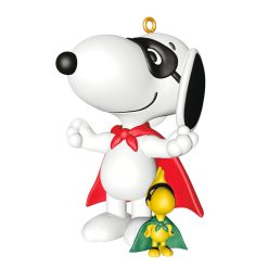 Hallmark - Peanuts Spotlight on Snoopy Masked Marvel Ornament