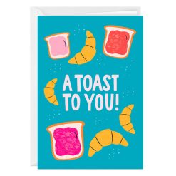 Hallmark - Toast Funny Custom Congratulations Card