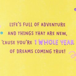 Alternative view of Hallmark - Dreams Come True First Birthday Card