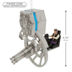Alternative view of Hallmark - Star Wars TIE Fighter Attack Collection Han Solo Ornament With Light and Sound