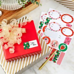 Alternative view of Hallmark - Strawberry-Scented Colorful Gift Tags and Stickers, 3 sheets