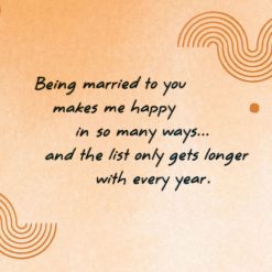 Alternative view of Hallmark - All the Ways You Make Me Happy Birthday Card for Spouse