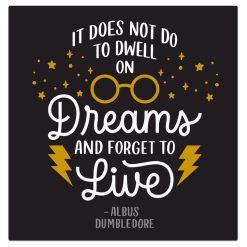 Alternative view of Hallmark - Harry Potter Dwell on Dreams Throw Blanket, 50x60