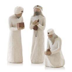 Hallmark - Willow Tree Three Wise Men Nativity Figurines