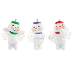 Hallmark - Mini Sweet Lil' Snow Angels Ornaments, Set of 3