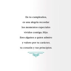 Alternative view of Hallmark - A Special Place in My Heart Spanish-Language Birthday Card for Son