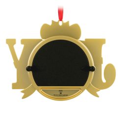 Alternative view of Hallmark - A Joy to Behold 2025 Metal Personalized Ornament, Custom Photo