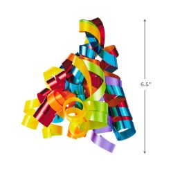 Alternative view of Hallmark - 6 ½" Rainbow Curly Ribbon Gift Bow
