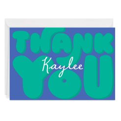 Hallmark - Bold and Fun Custom Thank-You Card