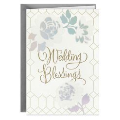 Hallmark - Blessings, Joy and Love Religious Wedding Card