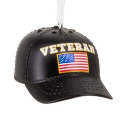 Hallmark - Veteran Hat Hallmark - Ornament