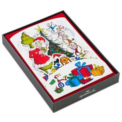 Alternative view of Hallmark - Dr. Seuss How the Grinch Stole Christmas! 3D Pop-Up Boxed Christmas Cards, Pack of 8