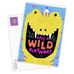 Alternative view of Hallmark - Wild Dino Custom Birthday Card