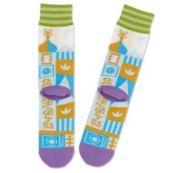 Alternative view of Hallmark - Disney It's a Small World Novelty Crew Socks