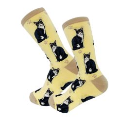 Hallmark - E&S Pets Tuxedo Cat Novelty Crew Socks