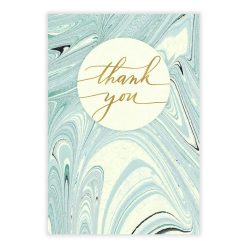 Alternative view of Hallmark - Elegant Ink Swirl Thank You eCard