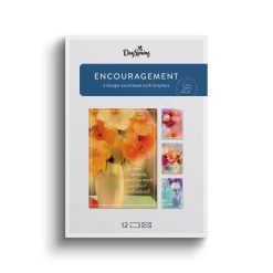 Alternative view of Hallmark - Watercolor Floral Assorted Religious Encouragement Cards, Box of 12