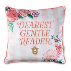 Hallmark - Bridgerton Dearest Gentle Reader Throw Pillow, 18x18