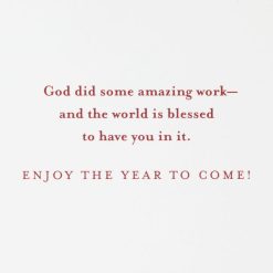 Alternative view of Hallmark - You're a Blessing Religious Birthday Card for Brother