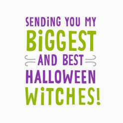 Alternative view of Hallmark - Tabby Cat in Witch Hat Halloween Card