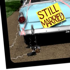 Alternative view of Hallmark - A Marriage With a Little Mileage Funny Anniversary Card