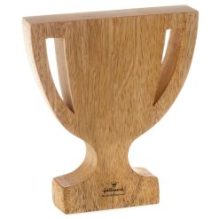 Alternative view of Hallmark - Best Papa Ever Trophy-Shaped Quote Sign, 5.3x6