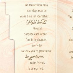 Alternative view of Hallmark - Advice for the Newlyweds Wedding Card