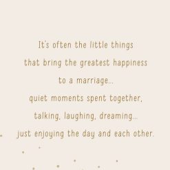 Alternative view of Hallmark - Remember the Quiet Moments Anniversary Card for Couple
