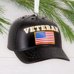 Alternative view of Hallmark - Veteran Hat Hallmark - Ornament