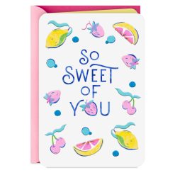 Hallmark - So Sweet of You Thank You Card
