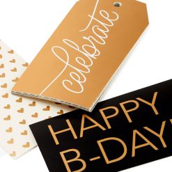 Alternative view of Hallmark - Assorted Black, White and Gold 12-Pack Gift Tags