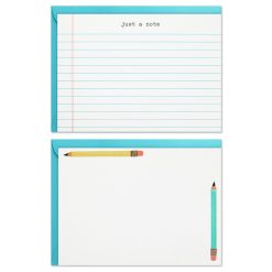 Alternative view of Hallmark - School Fun Flat Note Cards in Caddy, Box of 40